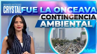 Se suspende la Fase 1 de Contingencia Ambiental | Noticias con Crystal Mendivil