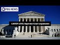 listen live supreme court considers tennessee ban on gender affirming care for transgender minors