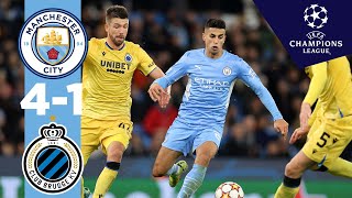 MAHREZ, STERLING & JESUS! | Man City Highlights | City 4-1 Club Brugge | Champions League