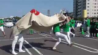 ２０１８讃岐高松本獅子会イオンモールで獅子舞演舞