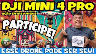 27/12, live extra: PodCast Drones, Aeros e afins  + Rifa:  DJI MINI 4 PRO... Zmaro