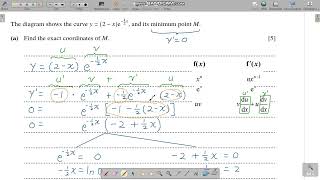 9709_w20_qp_33 Q10a Topic 3.4 Differentiation A Level Mathematics