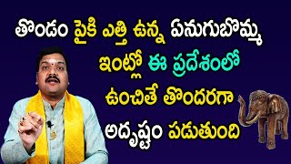 మీ ఇంట్లో ఏనుగుబొమ్మ ఇలా ఉంటే సంపదలు బాగా పెరుగుతాయి | Machiraju Kiran Kumar | Astrology Remedies