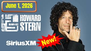 Howard Stern Show June 1, 2026 FULL SHOW