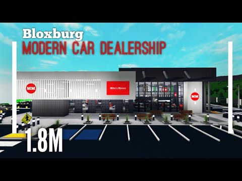 Mikes Motors Car Dealership SpeedBuild | ROBLOX Bloxburg | 1.8M - YouTube