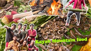 Kayah phu mountain food ￼hunting