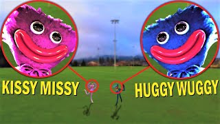 Drone Catches HUGGY WUGGY and KISSY MISSY IN REAL LIFE! | TOP POPPY PLAYTIME IN REAL LIFE MOMENTS!