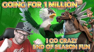 DIVE BOMBING CAV! Easy 1 Million Merits! Call of Dragons End of Season PvP Fun! Preview to S2 March!