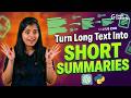Learn Text Summarization | Python + NLTK + ChatGPT for Beginners