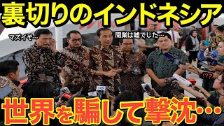 【海外の反応】インドネシア高速鉄道が遂に開業！だが、まさかの乗車率は〇パーセント。年内運休の事実。開業式典も嘘だった…世界を騙した末路【にほんのチカラ】