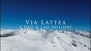 Via Lattea 2025 - Cinematic Holiday video (Sestriere, Milky Way)