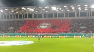 OFC fans tifo DFB-Pokal gegen Wolfsburg