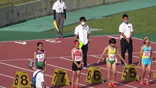 20210923152431ｼﾞｭﾆｱｵﾘﾝﾋﾟｯｸU16宮崎大会1女100ｍ決勝 *****1(檍中)12\