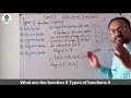 types of functions in hindi i unit 3 exercise 3.3 class 9th maths new book ptb 2025 learning zone