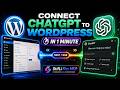 Free ChatGPT to WordPress MCP Connector in 1 Minute | StifLi Flex MCP Tutorial