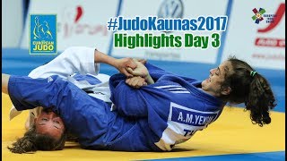 Cadet European Judo Championships 2017: HIGHLIGHTS Day 3