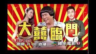 2015今夏緯來電影台『吼哩金爽』！【大囍臨門20秒】8/2晚間9點獨家首播！