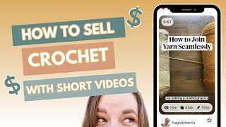 Steal my crochet business marketing strategy 😮 How to create short videos that grow your business