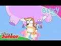 🦛 Falling Hippo | Bluey | Disney Junior Africa