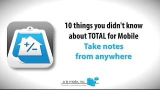 Appraiser Tech Tip: Note-taking made easy