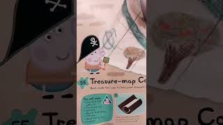 treasure map for kids activities #DIY treasure map #EYFS #pepper pig #art and craft