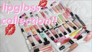 My HUGE Lipgloss Collection! 65+ Lip Glosses