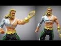 New McFarlane toys Aquaman Justice League figure baf plastic man in hand images by Asoka the geek