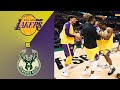 Lakers vs Bucks | Pre Season Lakers Highlights