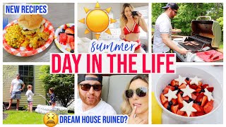 HANG OUT #WITHME ❤️ DAY IN THE LIFE OF A STAY AT HOME MOM | SUMMER COOK WITHME @BriannaK HOMEMAKING
