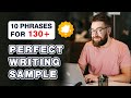 Writing Sample | 10 Phrases for 130+ | Duolingo English Test