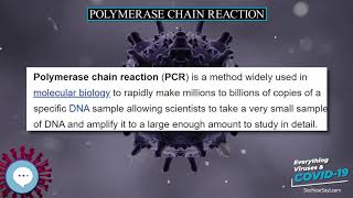 Polymerase chain reaction 🧫👩🏾‍⚕️🤒 Everything Viruses & COVID-19 🤒👩‍⚕️🧫