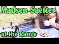 Danish Madsen-Saetter GPMG at the Range