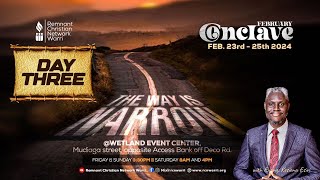 FEBRUARY CONCLAVE || GRAND FINALE || THE WAY IS NARROW || EVANG. KESIENA ESIRI