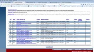 Preparing for Registration and Searching for Courses with TigerPAWS