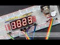 Home Security LPG Gas Detection System using MQ-2 Gas Sensor module and 4 Digit 7 Segment Display