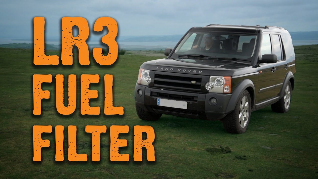 Changing The Fuel Filter - Land Rover Discovery 3 TDV6 - YouTube