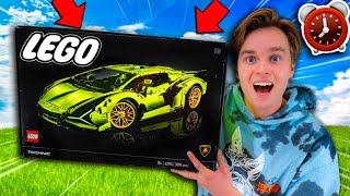 $3000 LEGO Lamborghini 24 Hour Challenge (speed build)