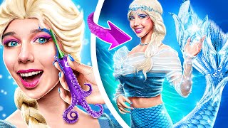 Extreme Makeover From Elsa to Mermaid / Mermaid Parenting Hacks