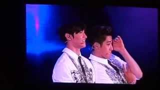 DBSK- talk(1) speaking english at LA KTMF 2015 (fancam)