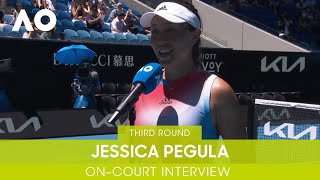 Jessica Pegula On-Court Interview (3R) | Australian Open 2022