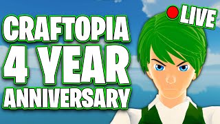 CRAFTOPIA 4TH ANNIVERSARY! || 🔴LIVE