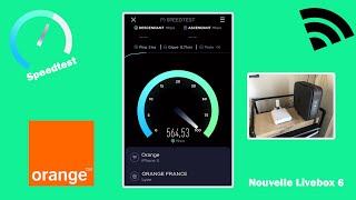 Livebox 6 Premier Speedtest en Wifi 🔥#speedtest #orange #livebox6