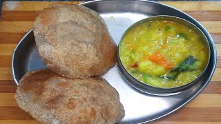 சுவையான பூரி கிழங்கு மசாலா ரெசிபி|Tasty Poori masala\u0026poori recipe in tamil