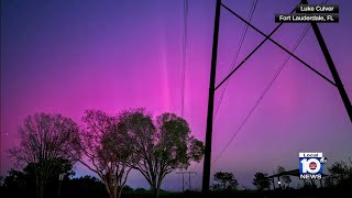 Rare sight in Fort Lauderdale away from city lights