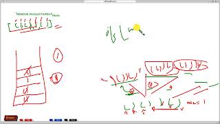 Remove Invalid Parentheses Using Stack | LeetCode 301 | Hard | Easy using Recursion.