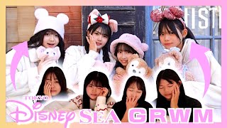 ディズニー行く朝のじゅんび！GRWM動画のはずだけど‥？