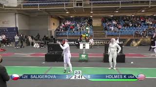 Westend Grand Prix 2022 SWE - L16 - Saligerova CZE v Holmes USA