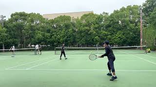 Tennis 网球双打比赛 混双 网球 2022.06.18 one