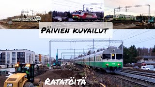 Päivien kuvailut - (Ratatöitä Ainolassa \u0026 Purolassa)