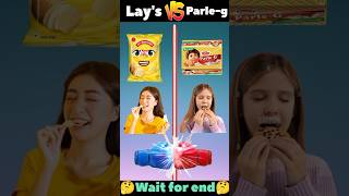 Lays Vs Parle-g ❓/#shorts #viral #facts